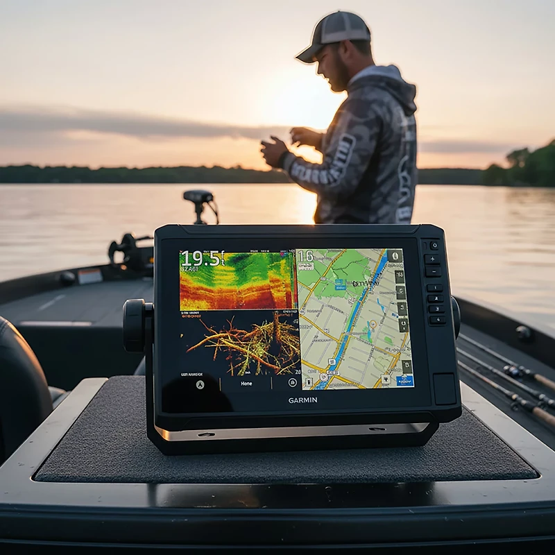 Garmin ECHOMAP UHD2 9 in 93sv with GT56UHD-TM Transducer and Garmin Navionics+ U.S. Inland Mapping