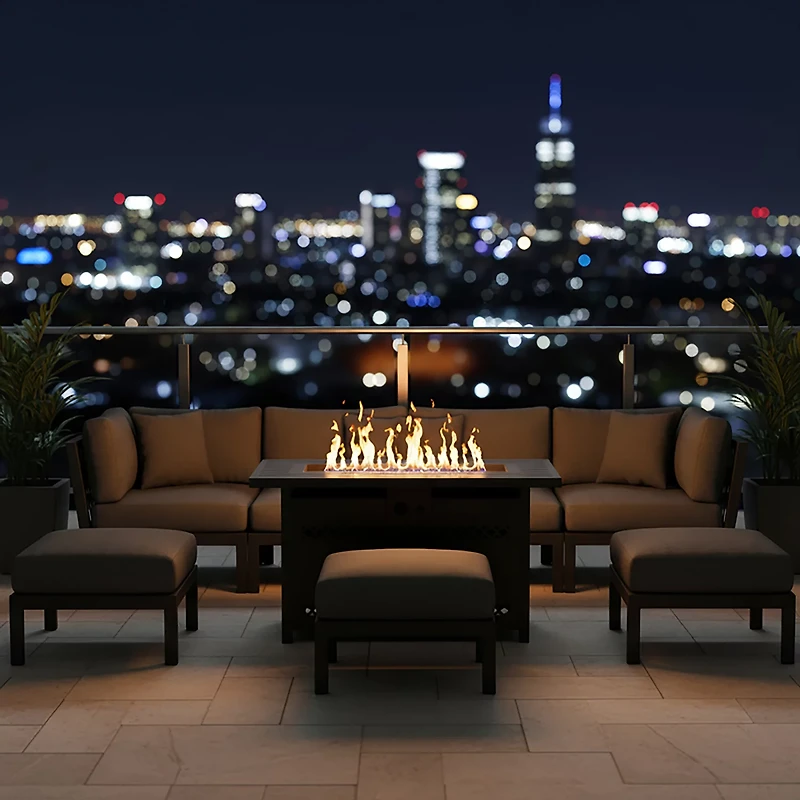 Mosaic Kingsland II in Gas Fire Pit