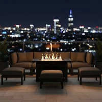 Mosaic Kingsland II in Gas Fire Pit