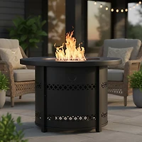 Mosaic Kingsland II 36 in Gas Fire Pit