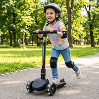 Jetson Amber 3 Wheel Light Up Deck Scooter