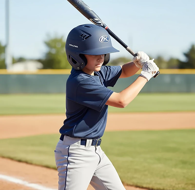 Rawlings Juniors' R-16 Matte Batting Helmet