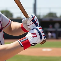 Marucci Adults' Signature Full Wrist Wrap Batting Gloves