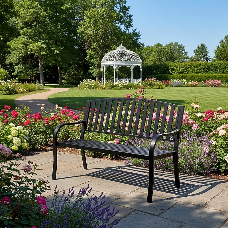 Mosaic Classic Metal Bench