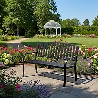 Mosaic Classic Metal Bench