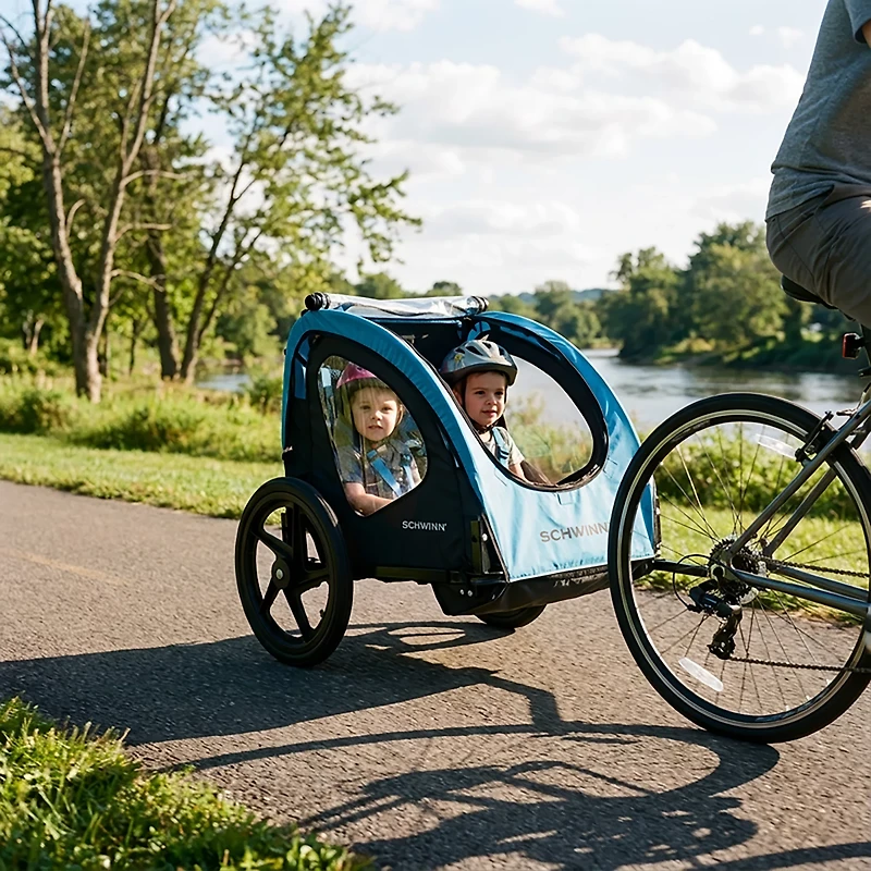 Schwinn Shuttle Double Bike Trailer