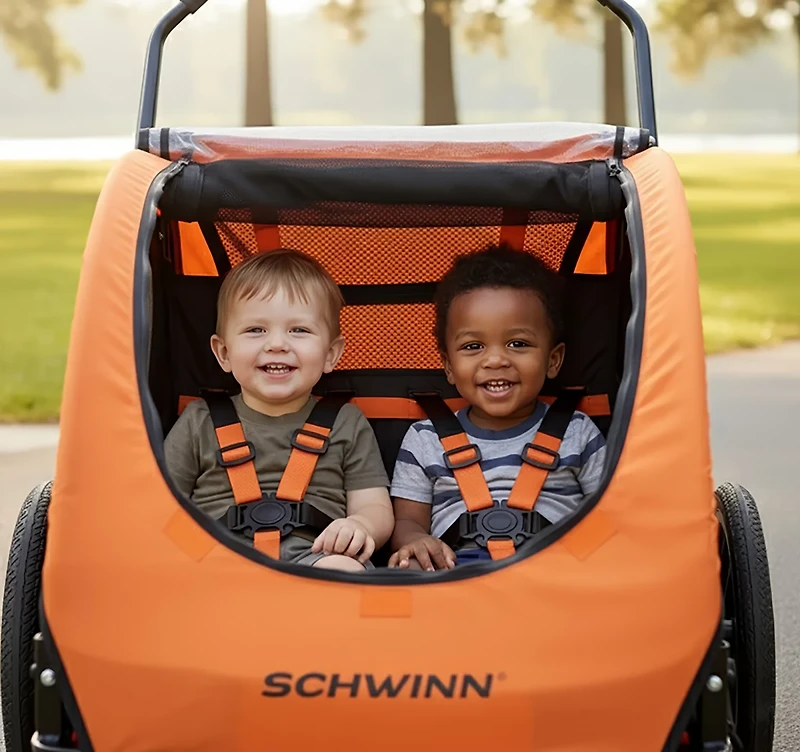 Schwinn Springbrook Double Bike Trailer and Stroller