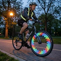 Brightz Shape Brightz LED Pattern Select Bike Clip-On Spoke Light