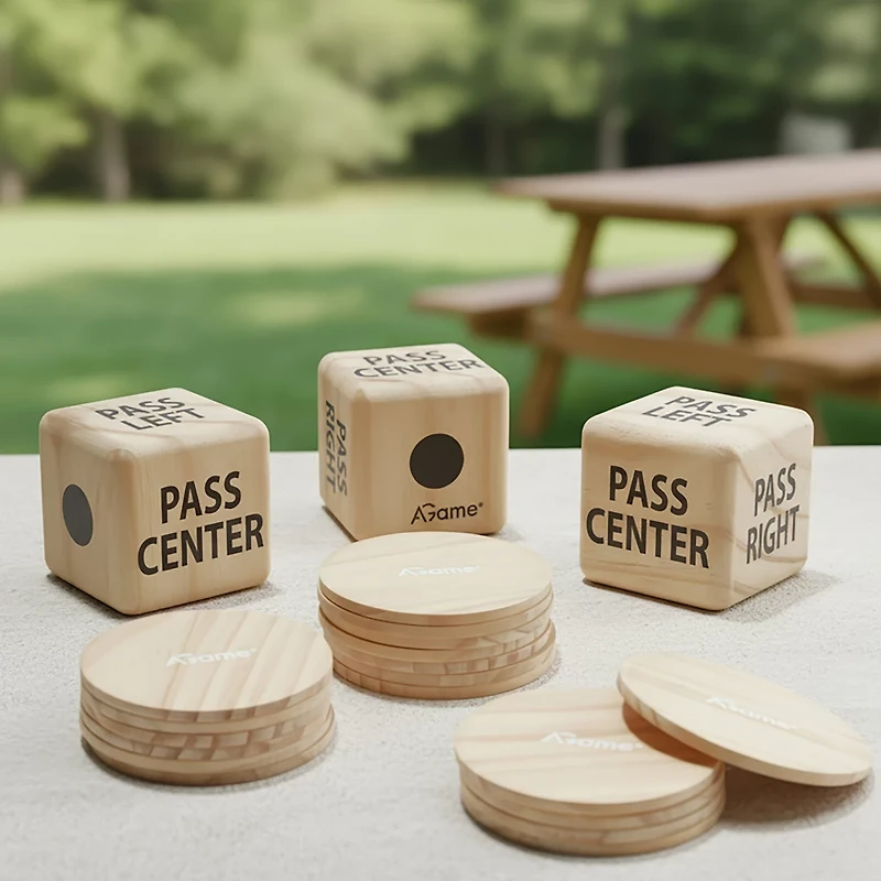 AGame Jumbo Left Right Center Set