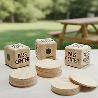 AGame Jumbo Left Right Center Set