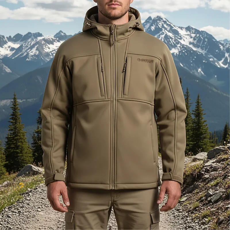 Magellan Outdoors Men's Mesa 2.0 Solid Softshell Jacket