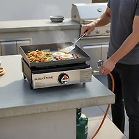 Blackstone Original 17 in Single Burner Stainless Tabletop Griddle
