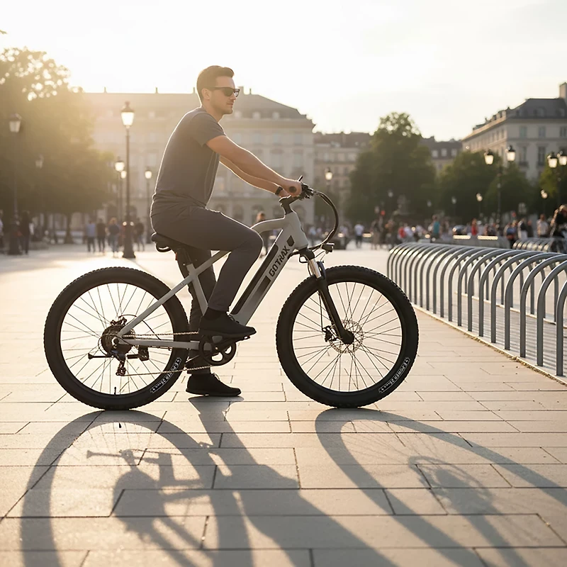 GOTRAX Adults' Braeburn 500W Electric Mountain Bike