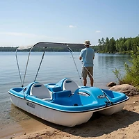 Pelican Monaco DLX Angler 7.5 ft Fishing Pedal Boat