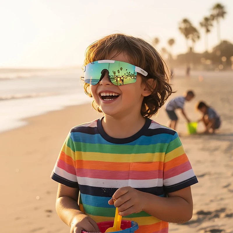 Hang Ten Kids' Shield Sunglasses