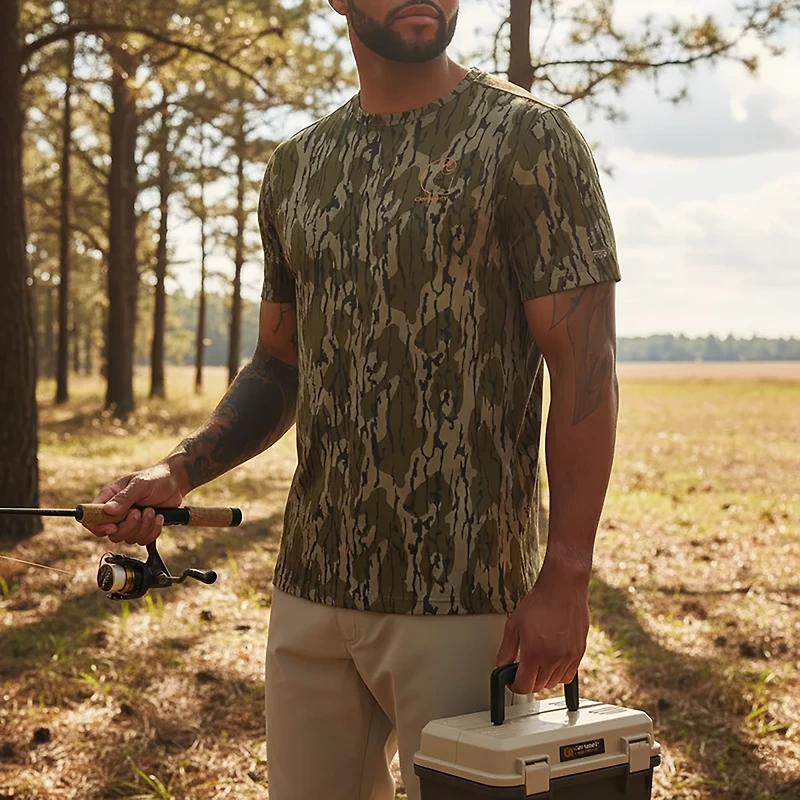 Carhartt Men's Force Sun Defender Lightweight Camo T-shirt