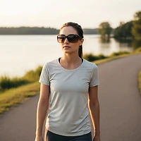 SOL PWR Women's Active Feminine Sport Wrap-Around Sunglasses