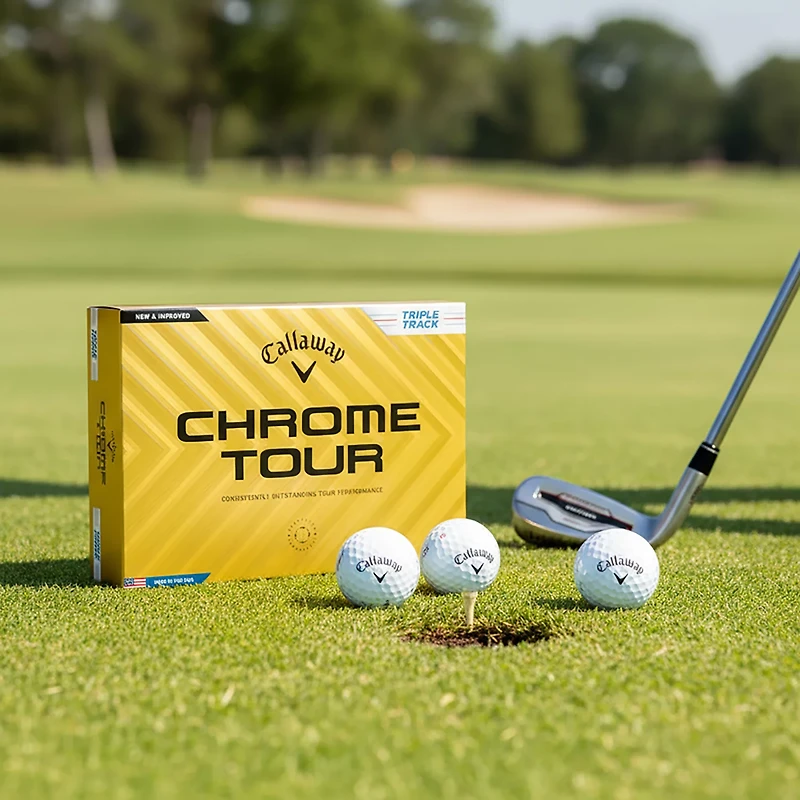 Callaway Chrome Tour Triple Track Golf Balls 12-Pack