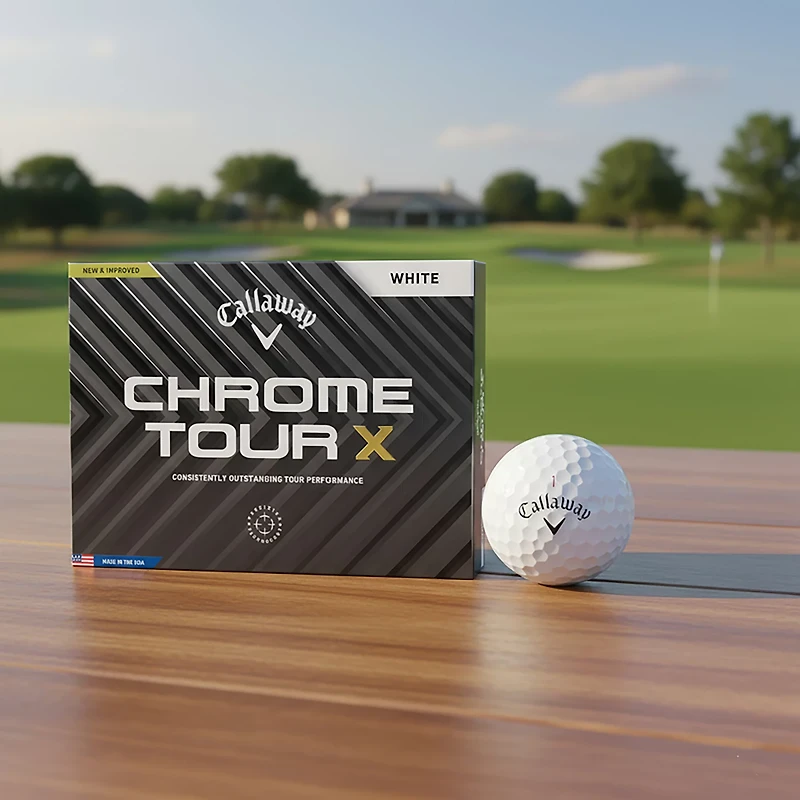 Callaway Chrome Tour X Golf Balls 12-Pack