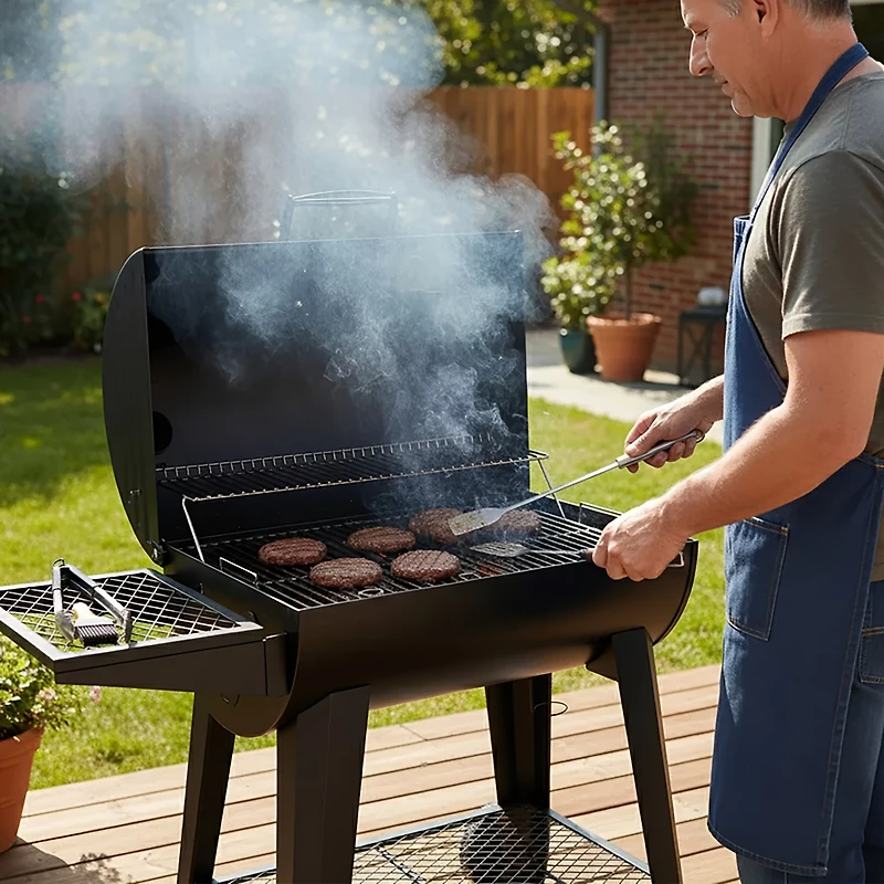 Outdoor Gourmet Bronco II Barrel Grill