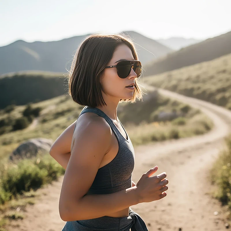goodr Mach G Aviator Lens Sunglasses