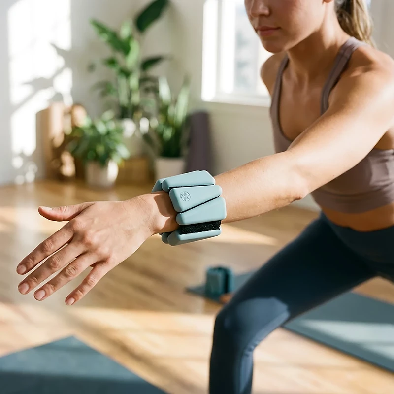 Gaiam 1 lb Wrist/Ankle Weights 2-Pack