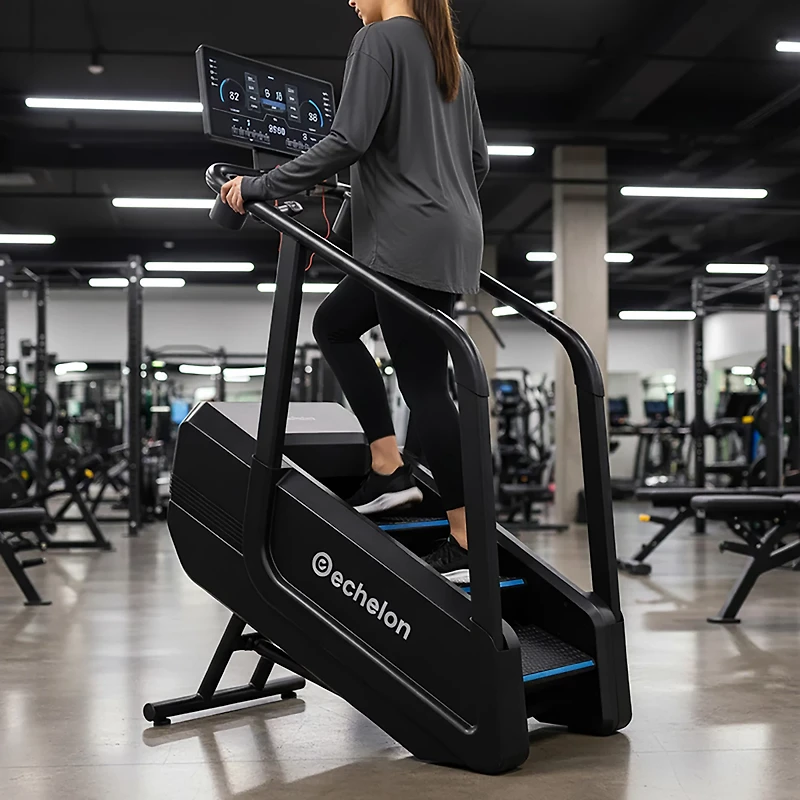 Echelon Summit Stair Stepper Machine with Adjustable Step Rate & Wireless Charging