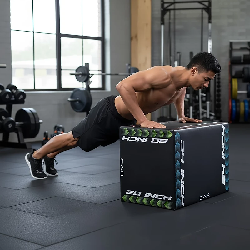 CAP Barbell 3-in-1 Foam Plyometric Box