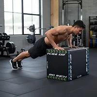 CAP Barbell 3-in-1 Foam Plyometric Box