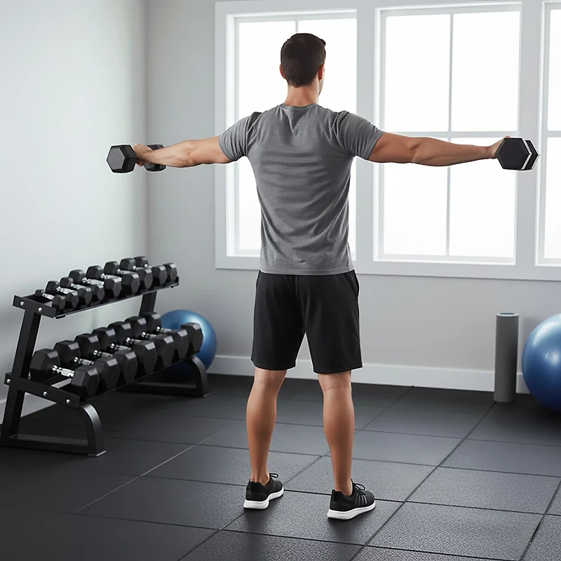CAP Barbell Coated Hex Dumbbell