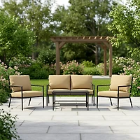 Mosaic Livingston 4-Piece Garden Conversation Set