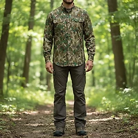 Drake Men's Ol' Tom Wingshooter Trey Long Sleeve Button Down Shirt