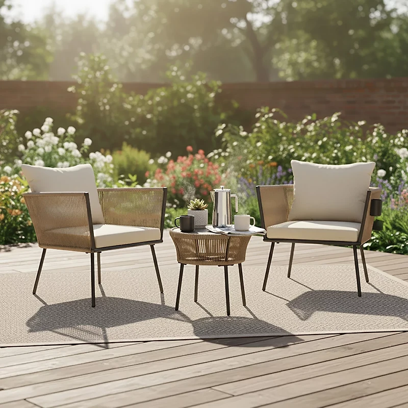 Mosaic Vanderwood 3-Piece Conversation Set