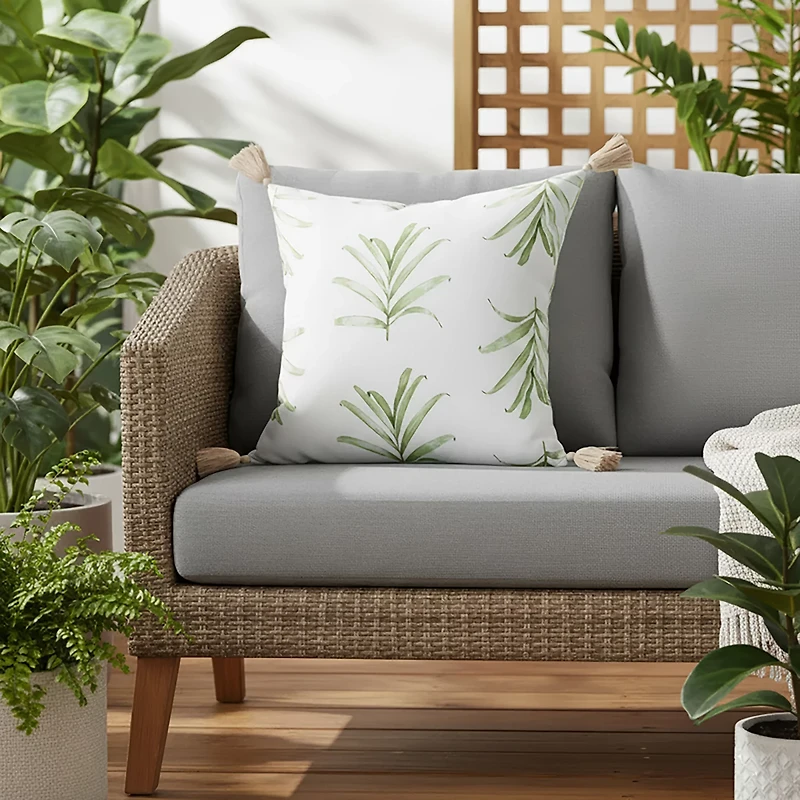 Mosaic 18 in Printed Patio Pillow