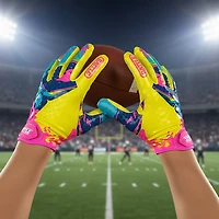 Battle Chameleon Alien Receiver Gloves