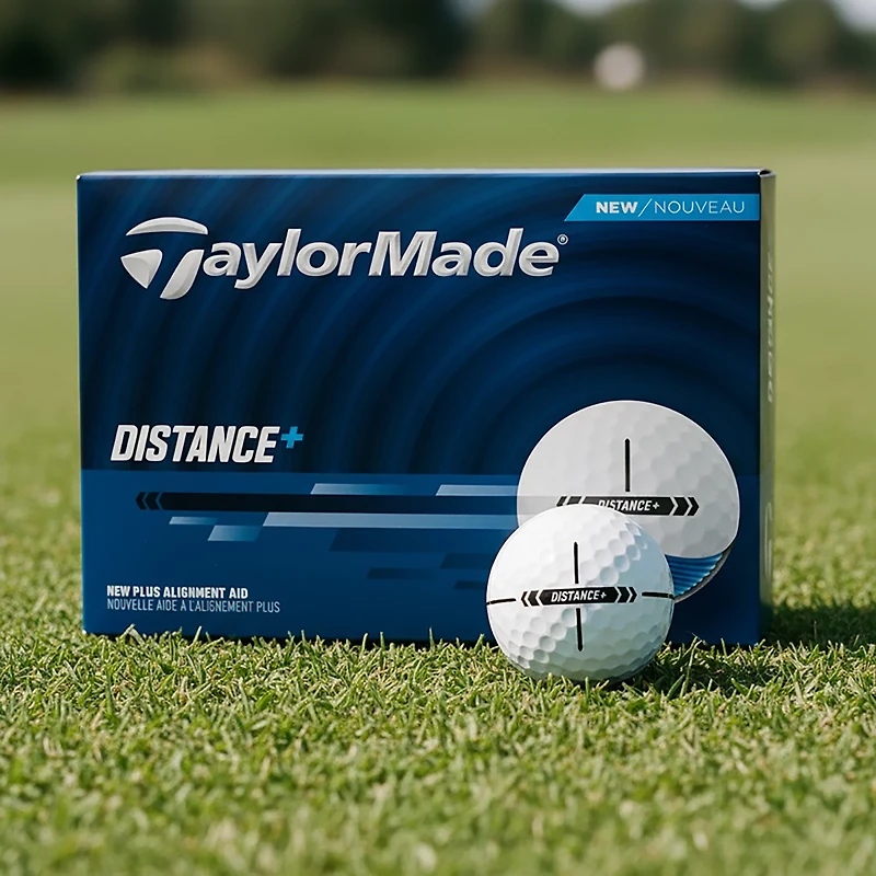 TaylorMade Distance+ Golf Balls 12-Pack