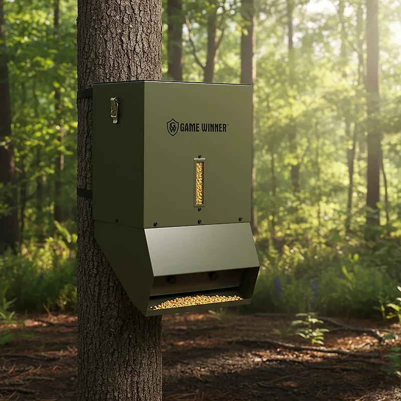 Game Winner 100 lb T-Post/Tree Feeder