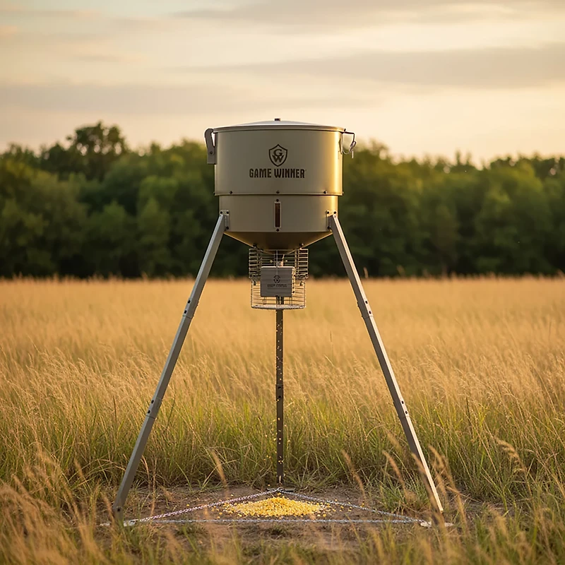 Game Winner 300 lb Silo Feeder