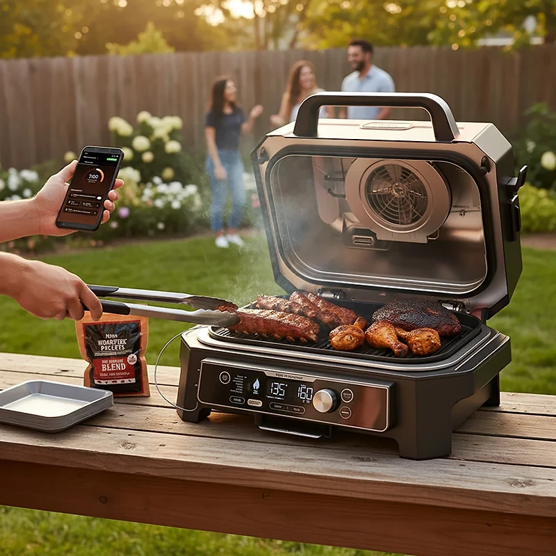 Ninja Woodfire ProConnect Premium XL Outdoor Grill and Smoker