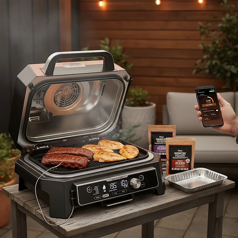 Ninja Woodfire ProConnect Premium XL Outdoor Grill and Smoker