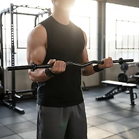 CAP Barbell Regular Threaded Curl Bar