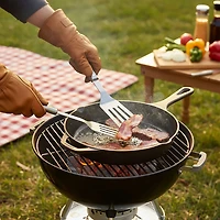 Outdoor Gourmet 8 in Polished Cast Iron Skillet