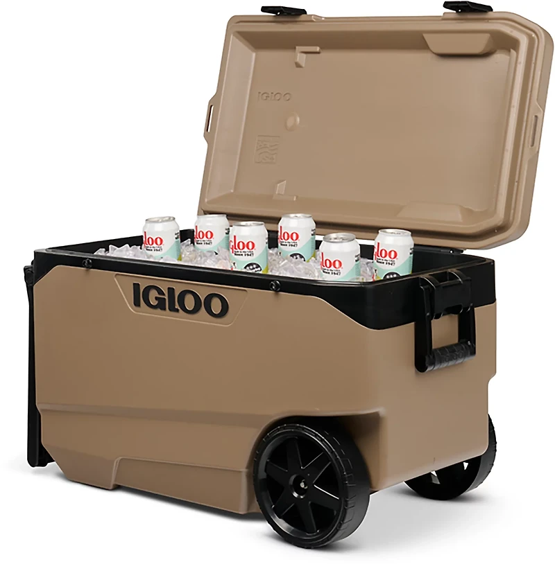 Igloo Latitude 90 qt MaxCold Roller Cooler