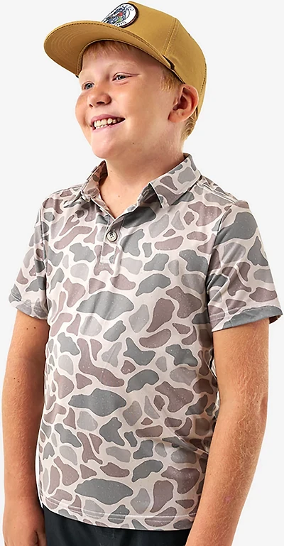 BURLEBO Toddler Boys' Performance Polo