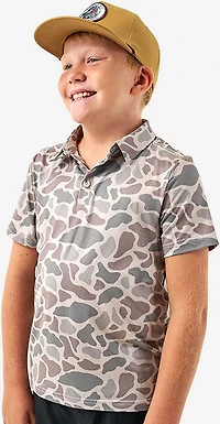 BURLEBO Toddler Boys' Performance Polo