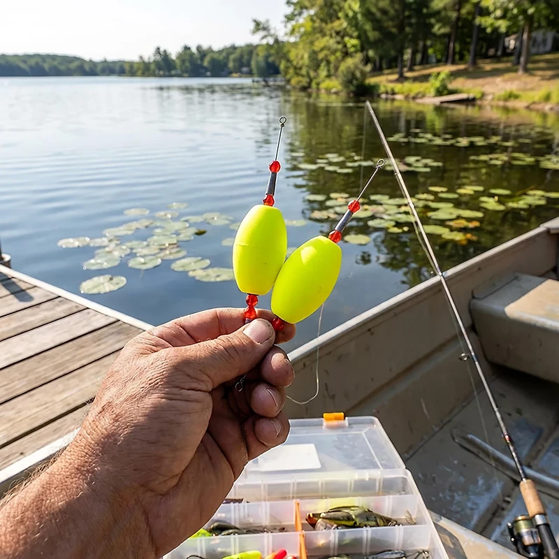 Comal Tackle 4" x 6" Snap-On Peg Floats 2-Pack