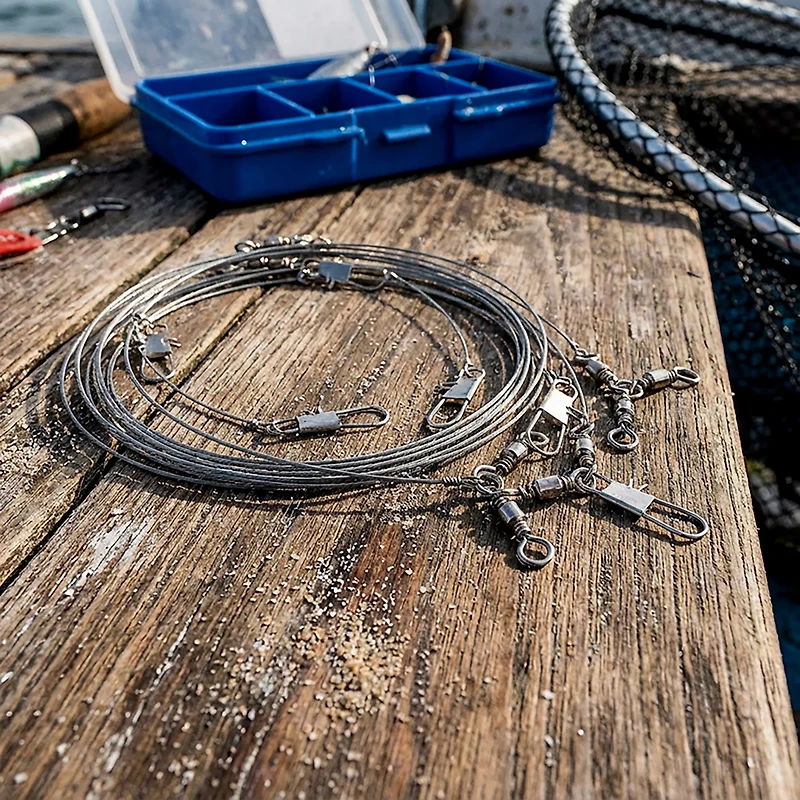 Piano Wire 3-Way Swivel Rig