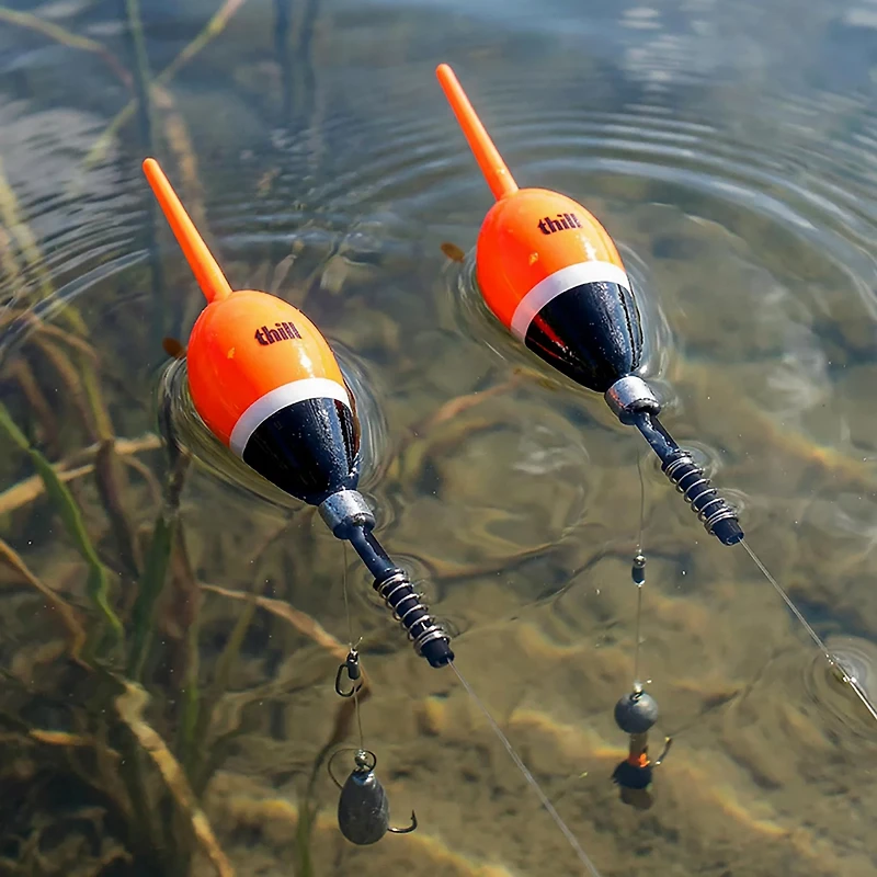 Thill Premium 1" Oval Weighted Floats 2-Pack
