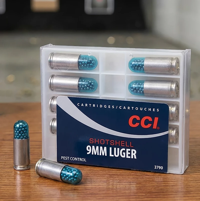 CCI Pest Control 9mm Luger 53-Grain Centerfire Shotshells - 10 Rounds