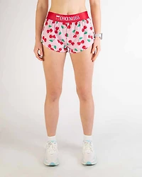 ChicknLegs Women's Cherries Split Shorts 1.5